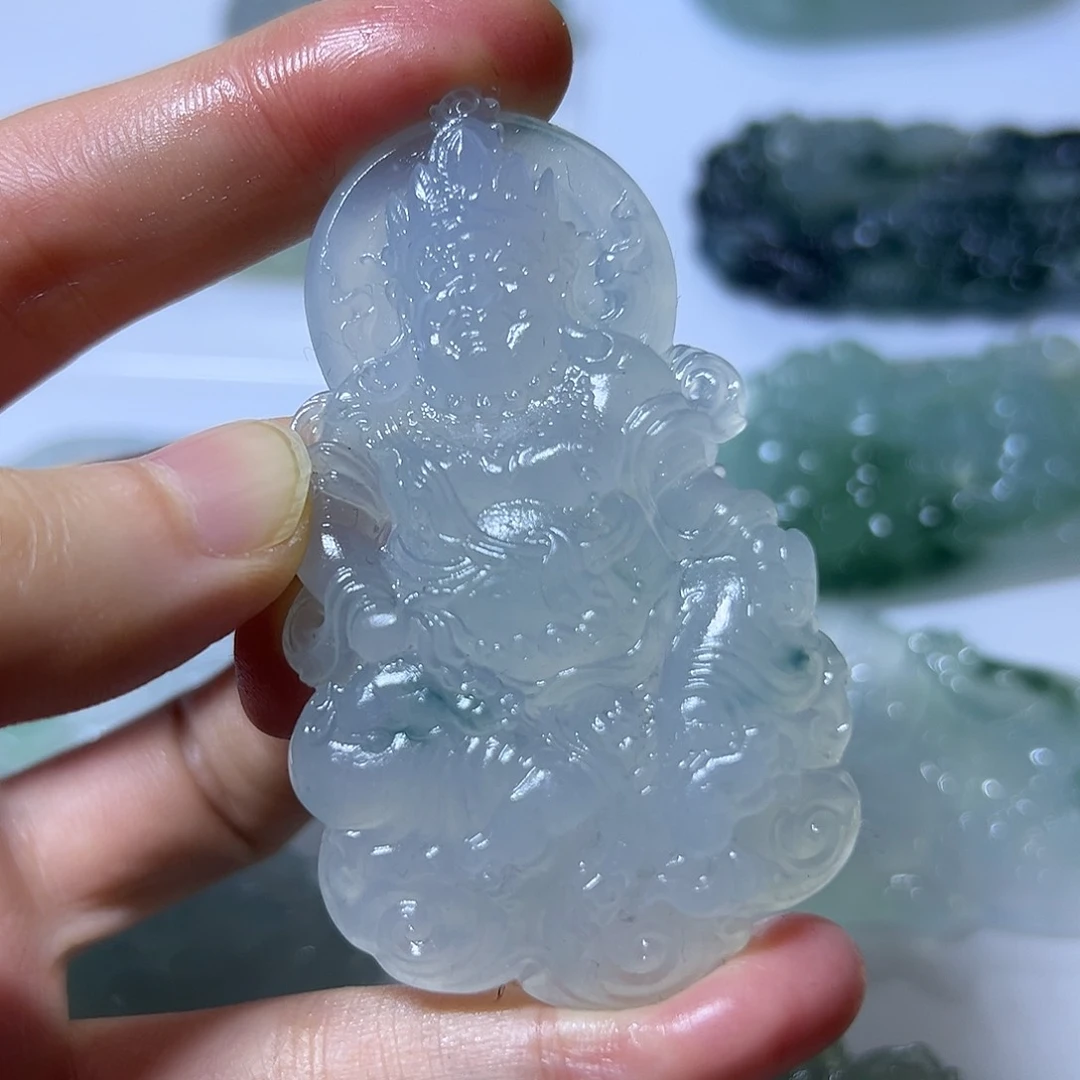 未镶嵌定制翡翠挂件