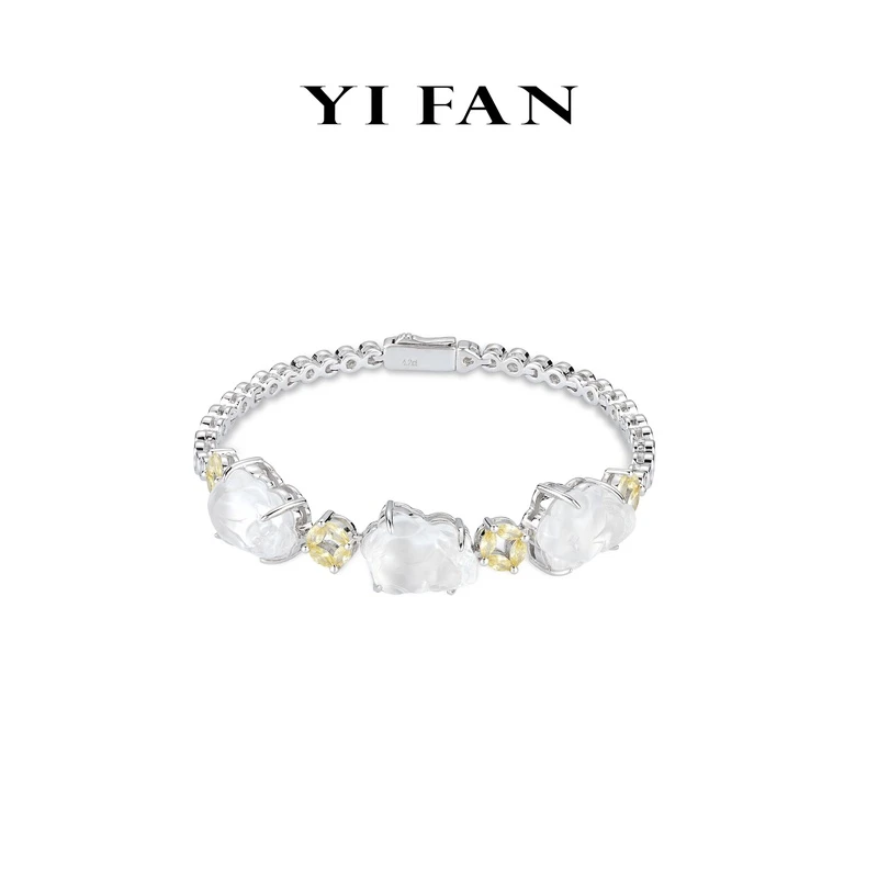 925银合成锆石手链 4145-铜钱貔貅手链