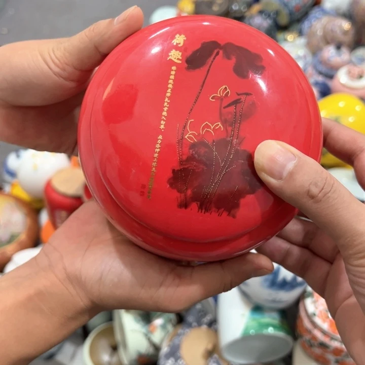 瑕疵福利品陶瓷茶叶罐