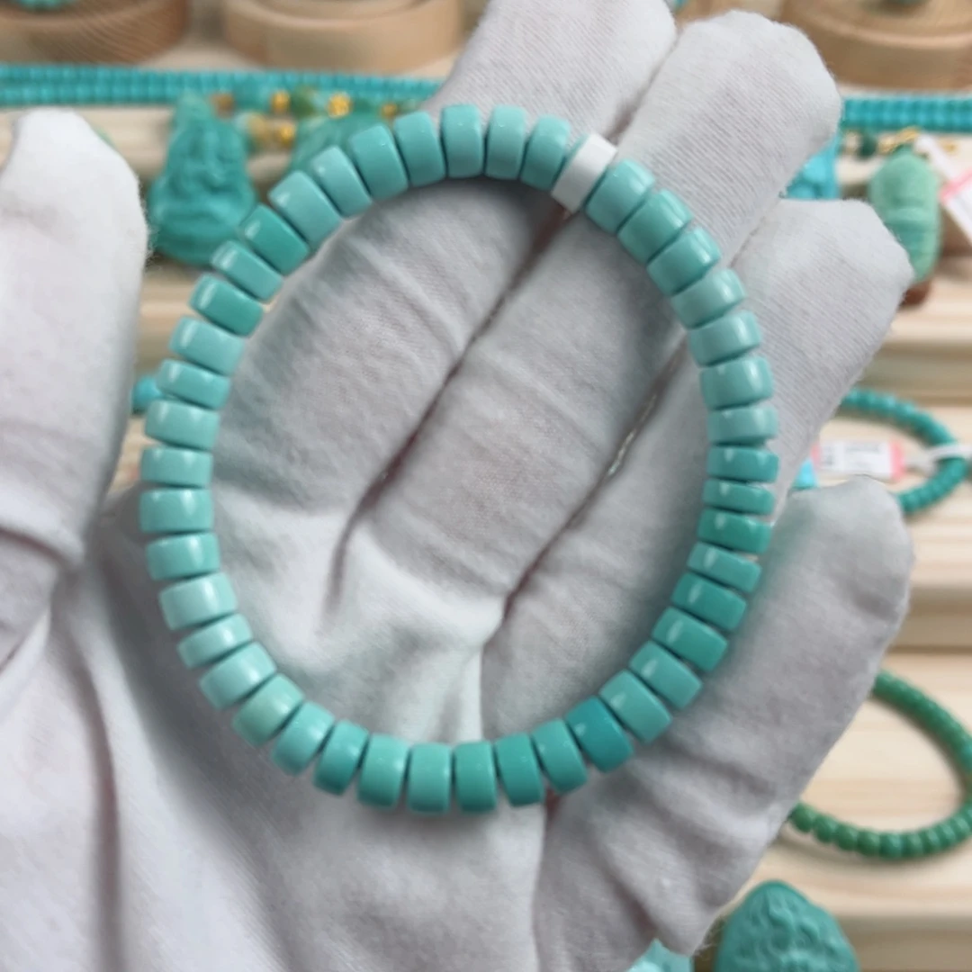 未镶嵌绿松石尺寸7.1mm