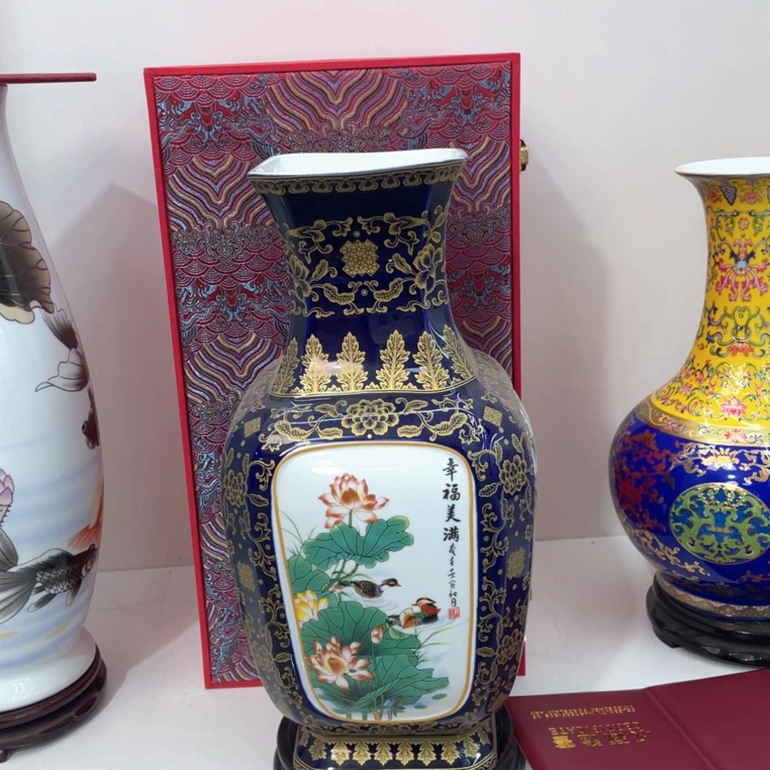 摆件景德镇陶瓷现代工艺品摆件