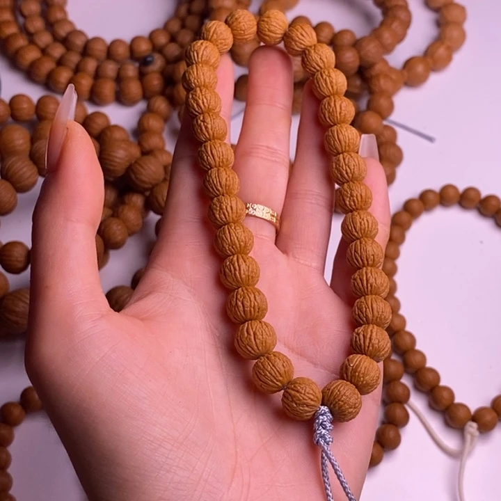 核桃手串/手链麒麟凤羽