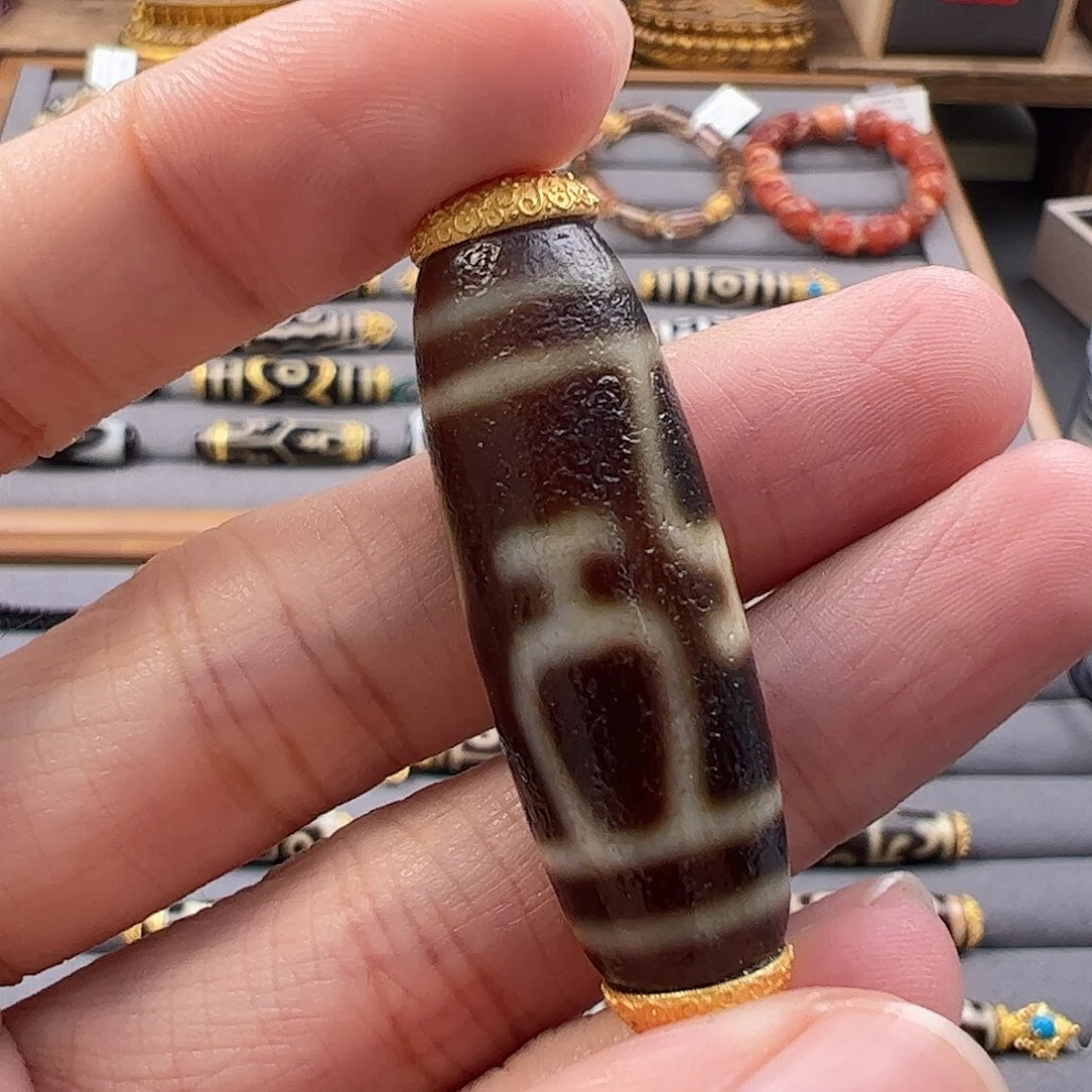 【闪购商品】玛瑙/玉髓颈饰18K金镶嵌一个