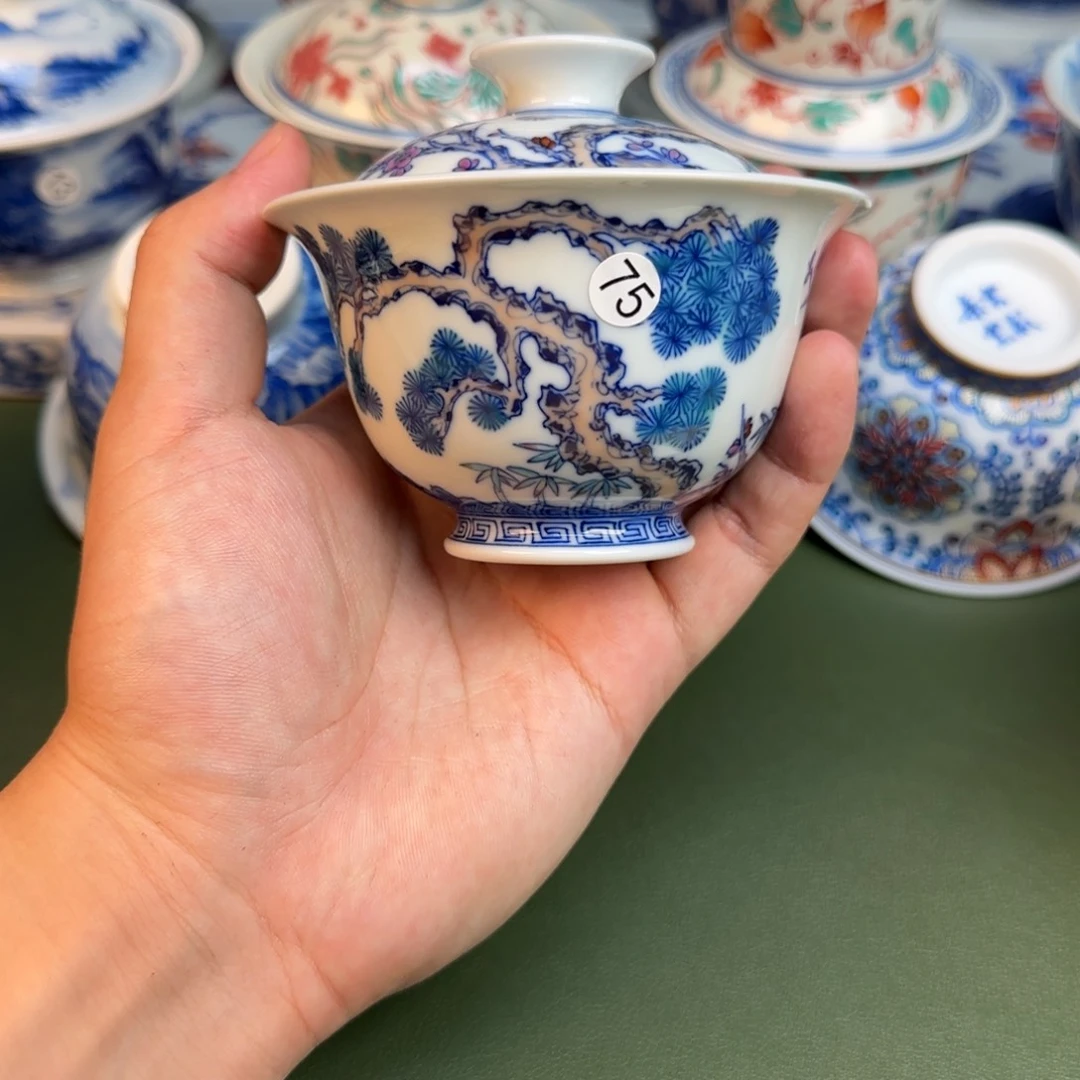 彦祖纯手工手绘茶具75