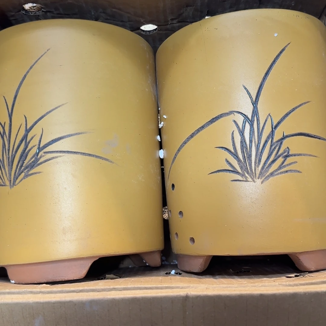 紫砂花盆口径14.17口径