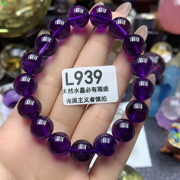 酒***姐未镶嵌珠宝半成品水晶手串11+