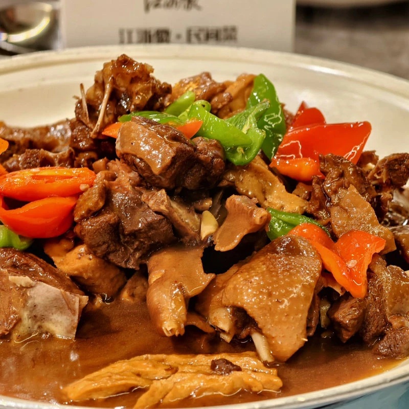 【冷链发货】皖西鹅火锅熟食加热即食 香辣鹅肉涮火锅 1250g/一袋