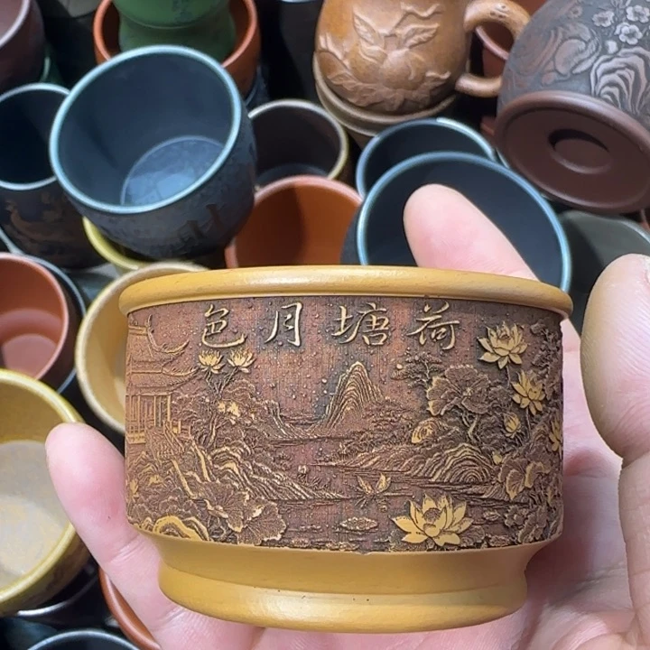 茶杯紫砂全手工制作工艺
