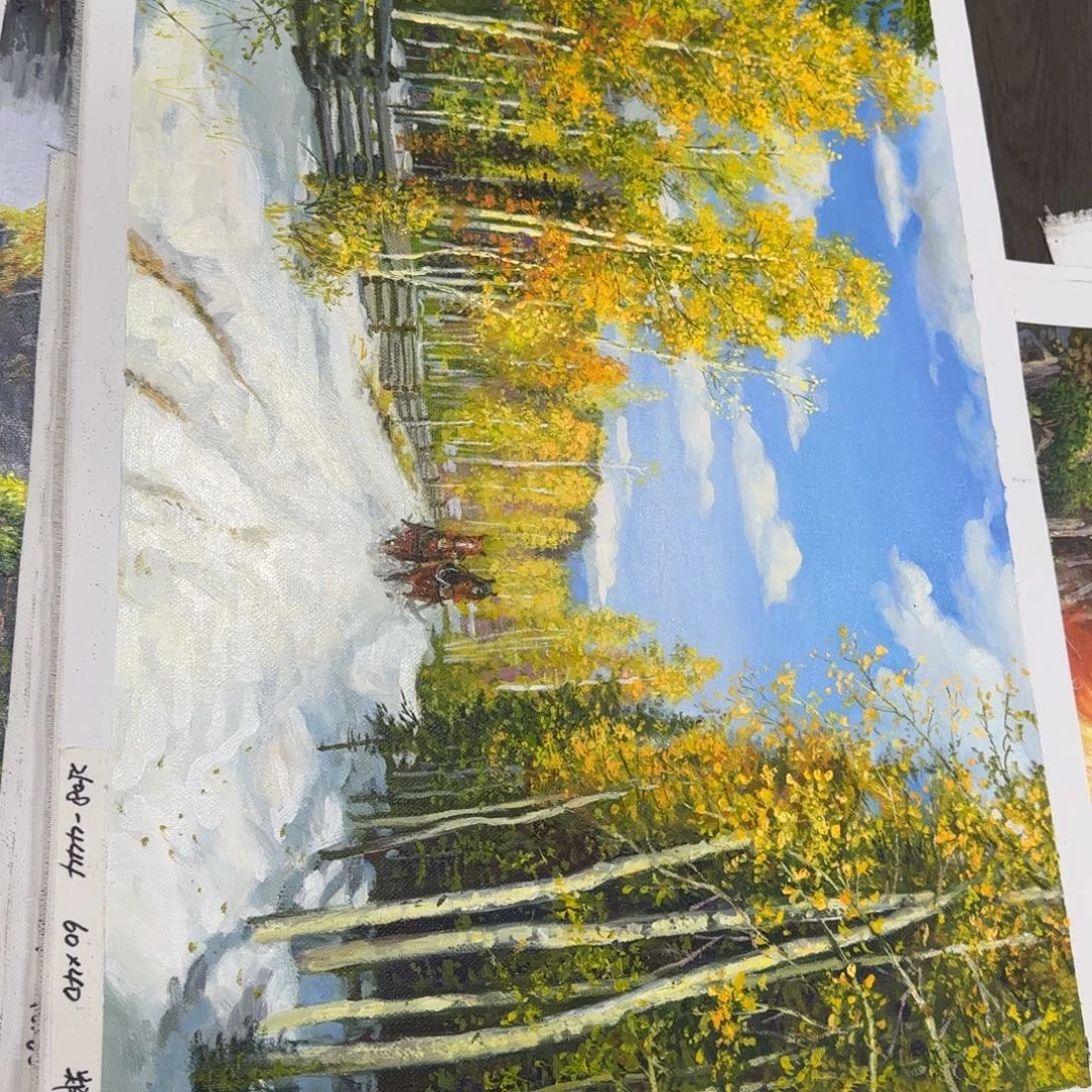 油画你在我心里是个