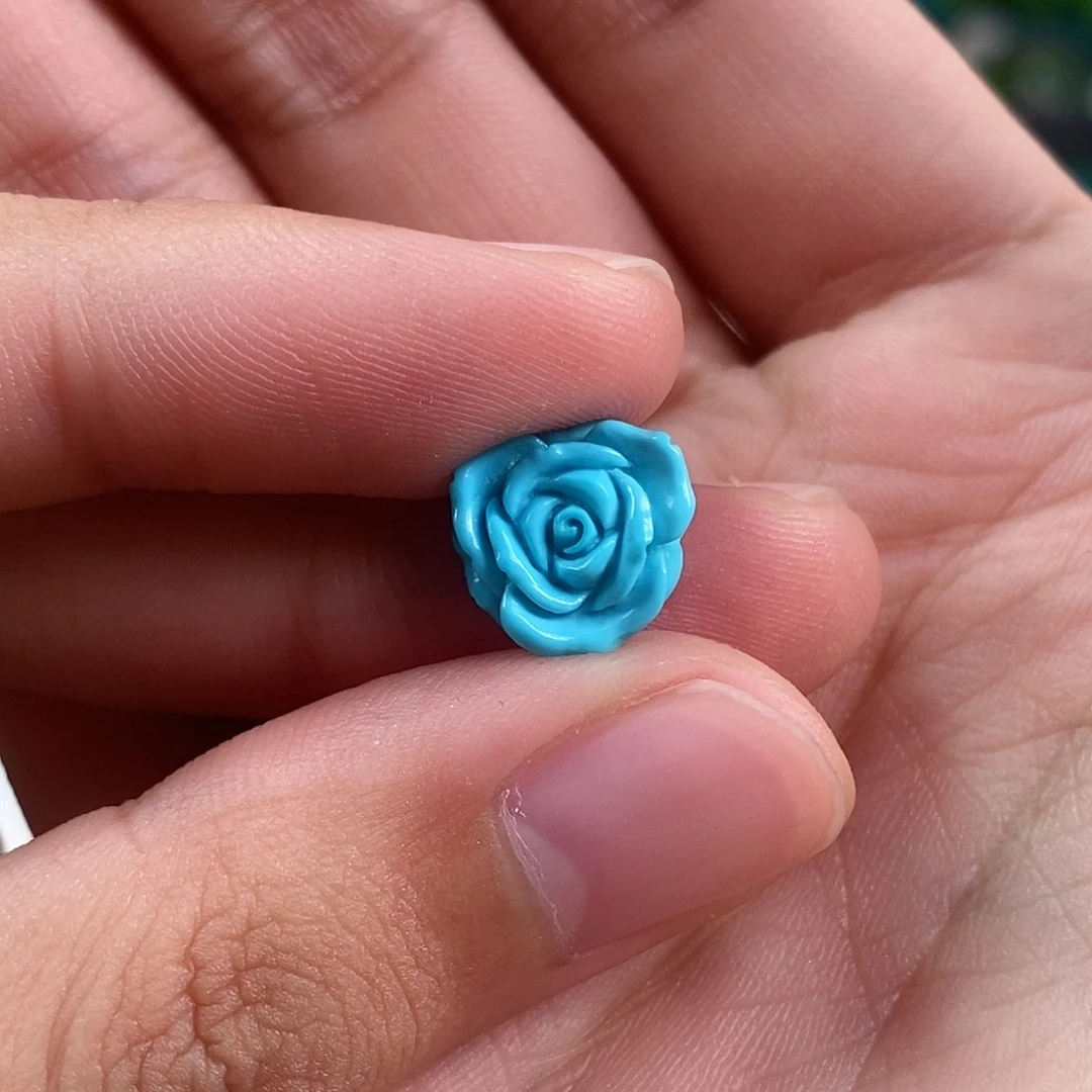 绿松石珠宝奇石未镶嵌