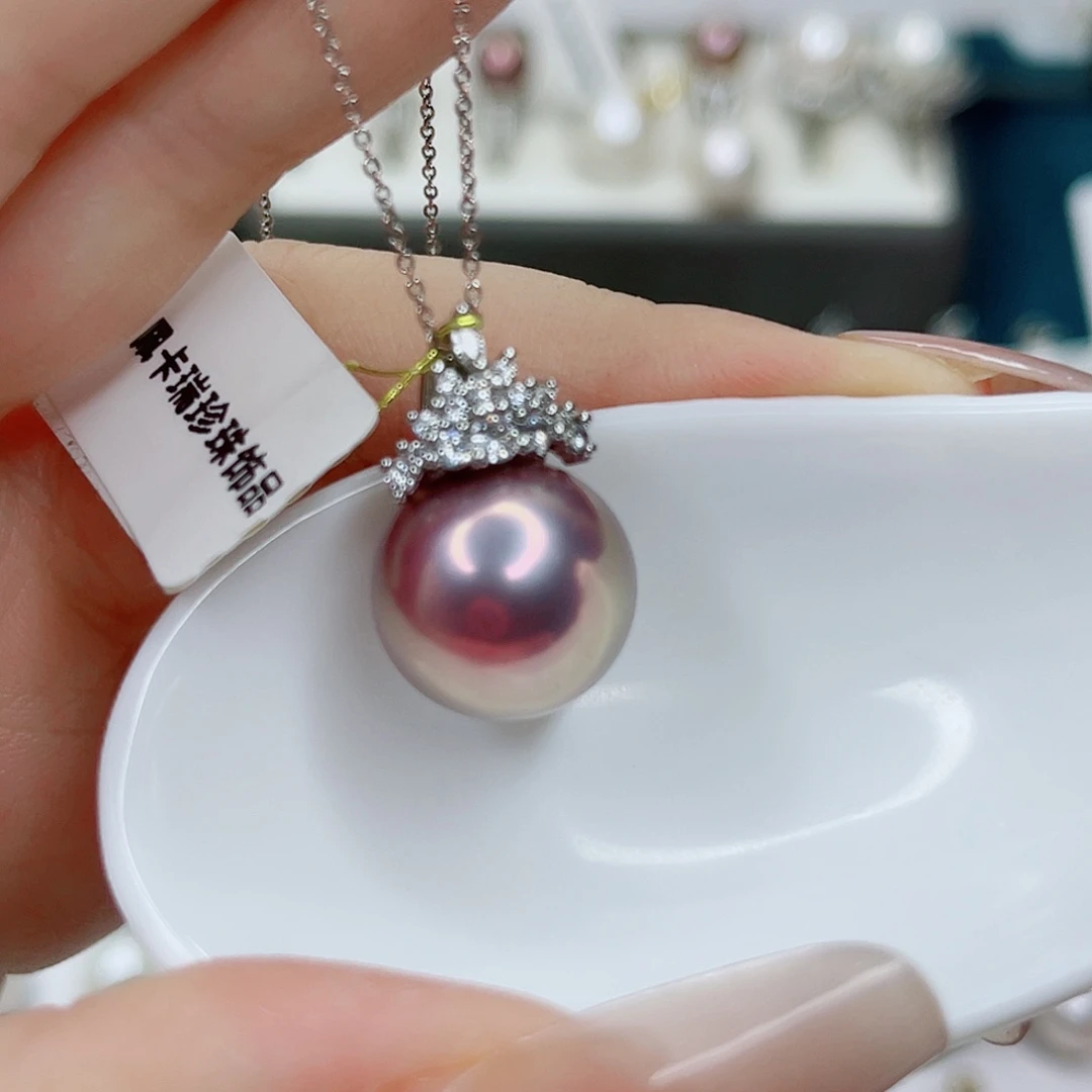 淡水珍珠合金吊坠(赠链)