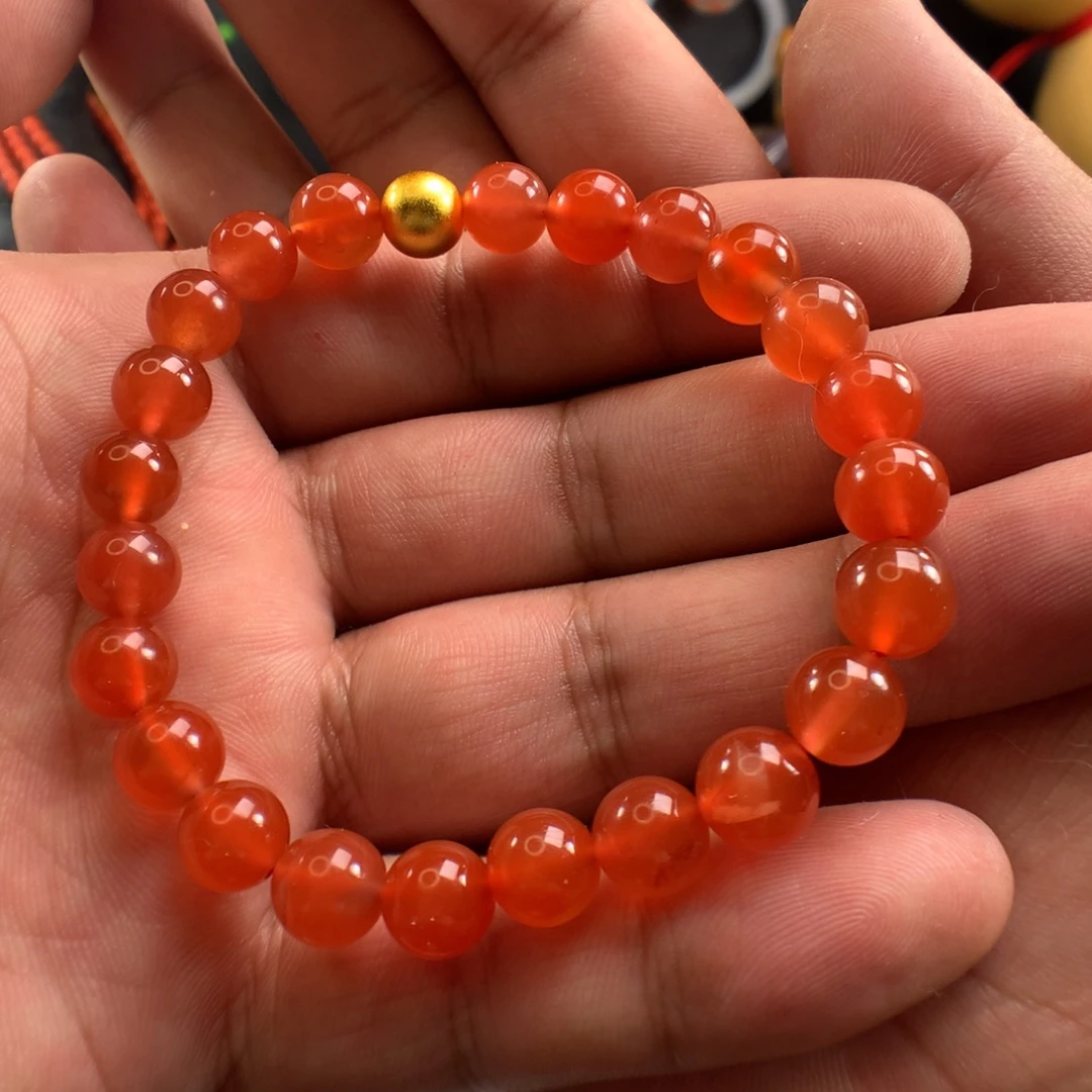 手链未镶嵌南红玛瑙