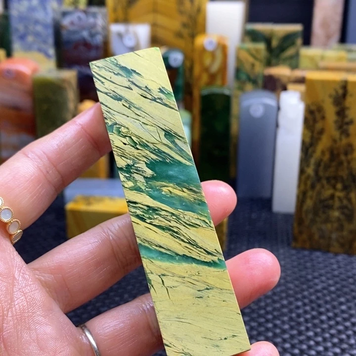 江西石鳗*螺青田石印章石