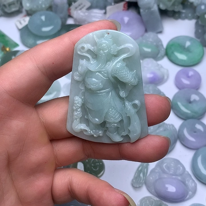 翡翠未镶嵌颈饰天然翡翠