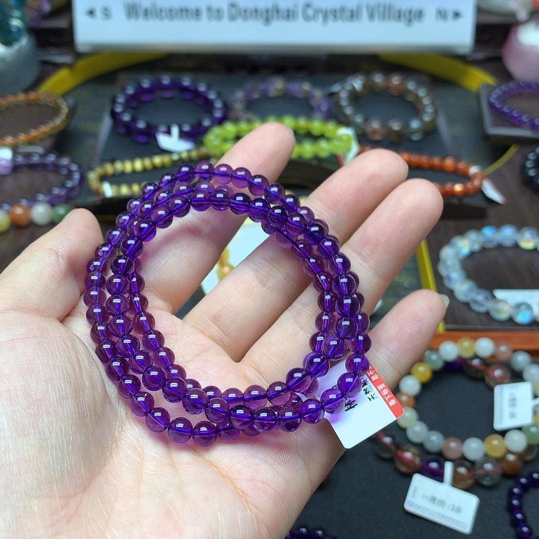 未镶嵌水晶手链手链