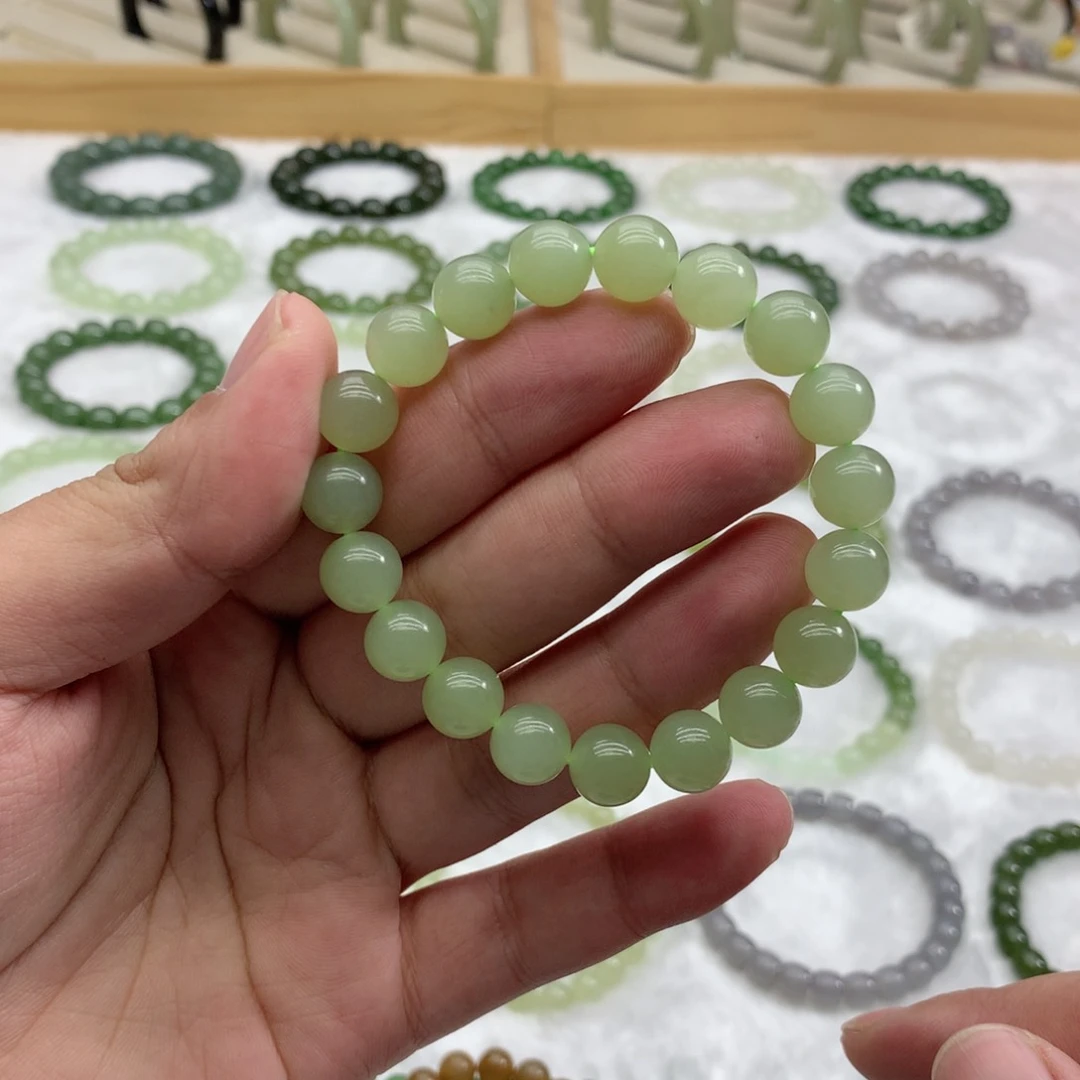 未镶嵌手串和田玉（晴水10）