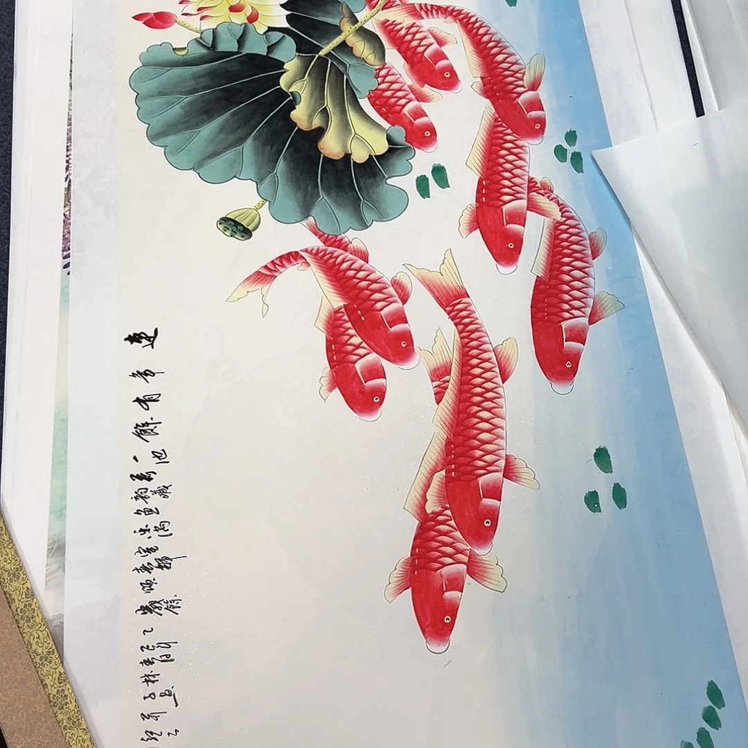 国画宣纸国画纯手绘作品