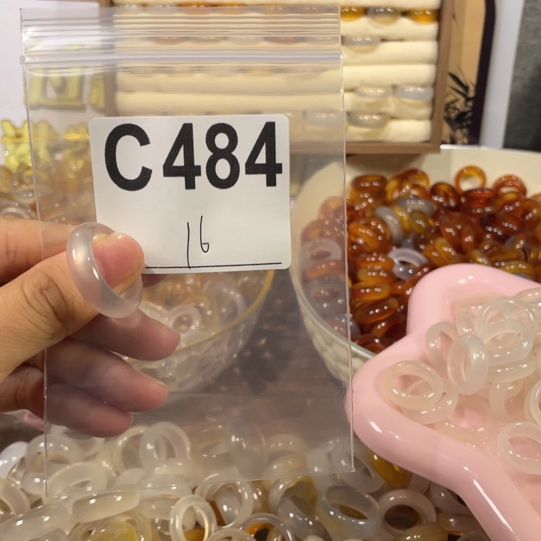 未镶嵌戒指玛瑙/玉髓484