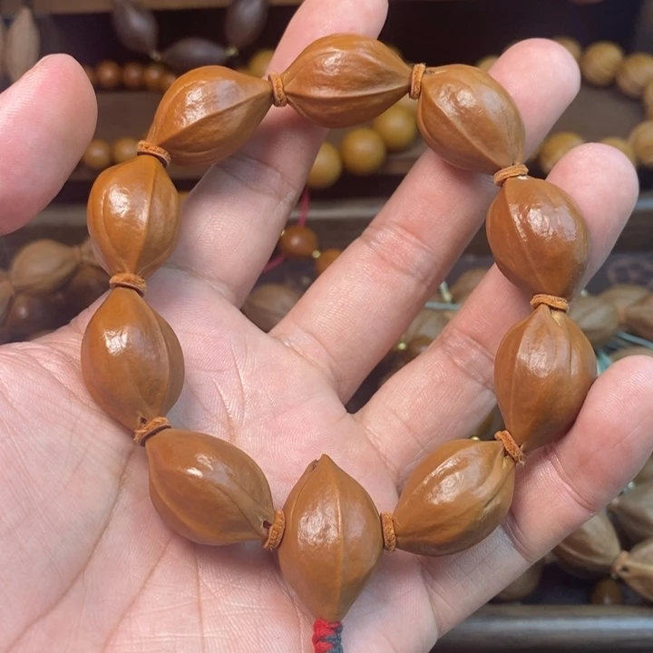 ****⁷橄榄核手串/手链1.7十五年梅林铁核
