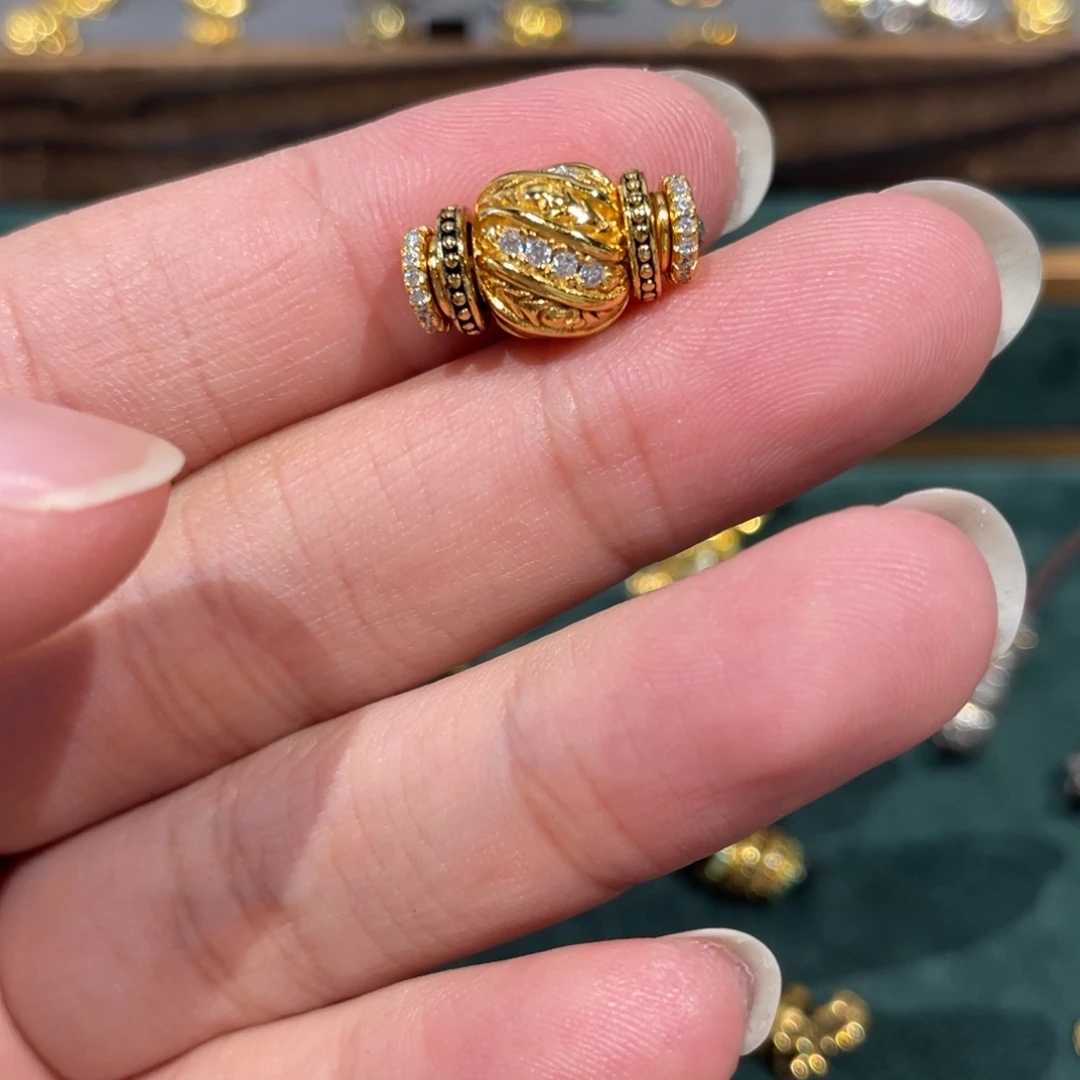 10金色凯旋，白钻6片轴