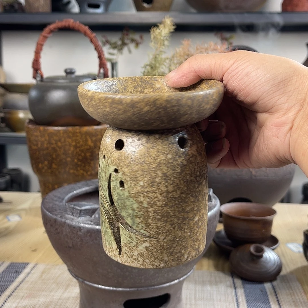 紫砂粗陶实用砂锅