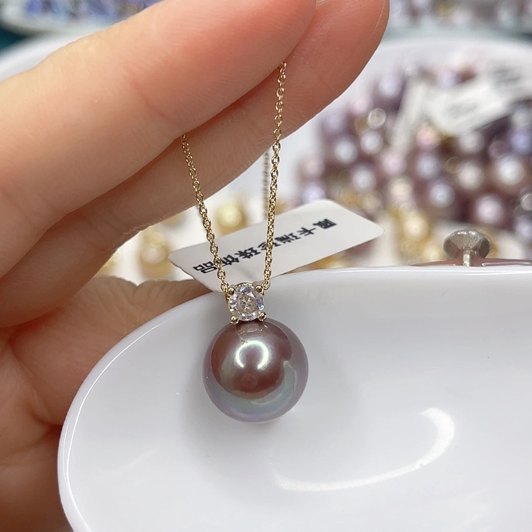 淡水珍珠合金吊坠(赠链)
