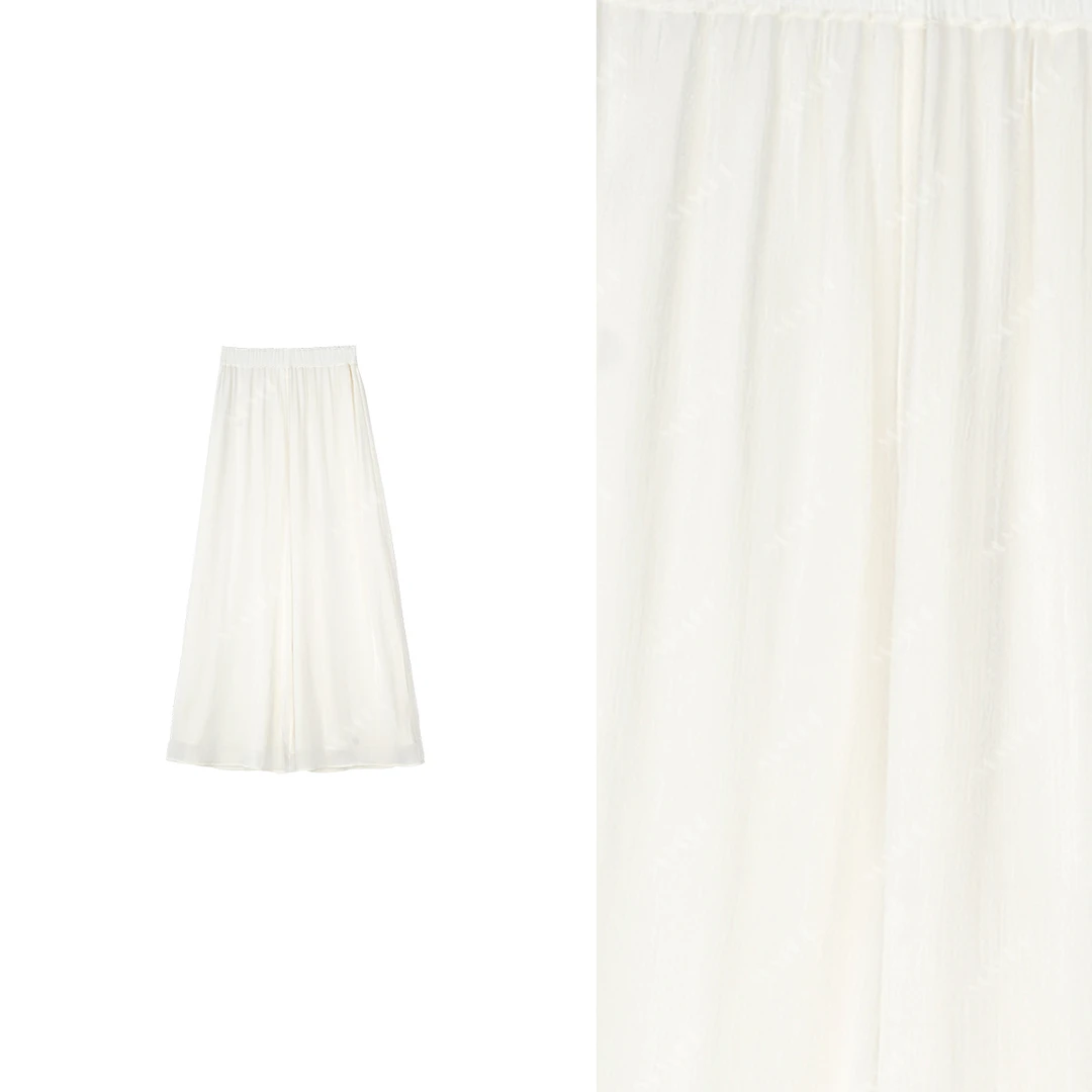 【凉凉裤】新中式国风2025夏季新款时尚百搭裙裤MCGCK0516