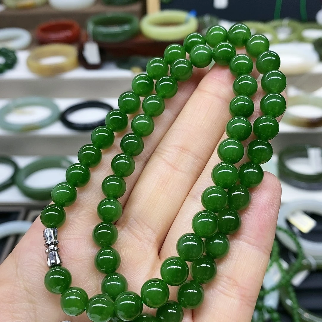 【闪购商品】和田玉（碧玉）未镶嵌颈饰