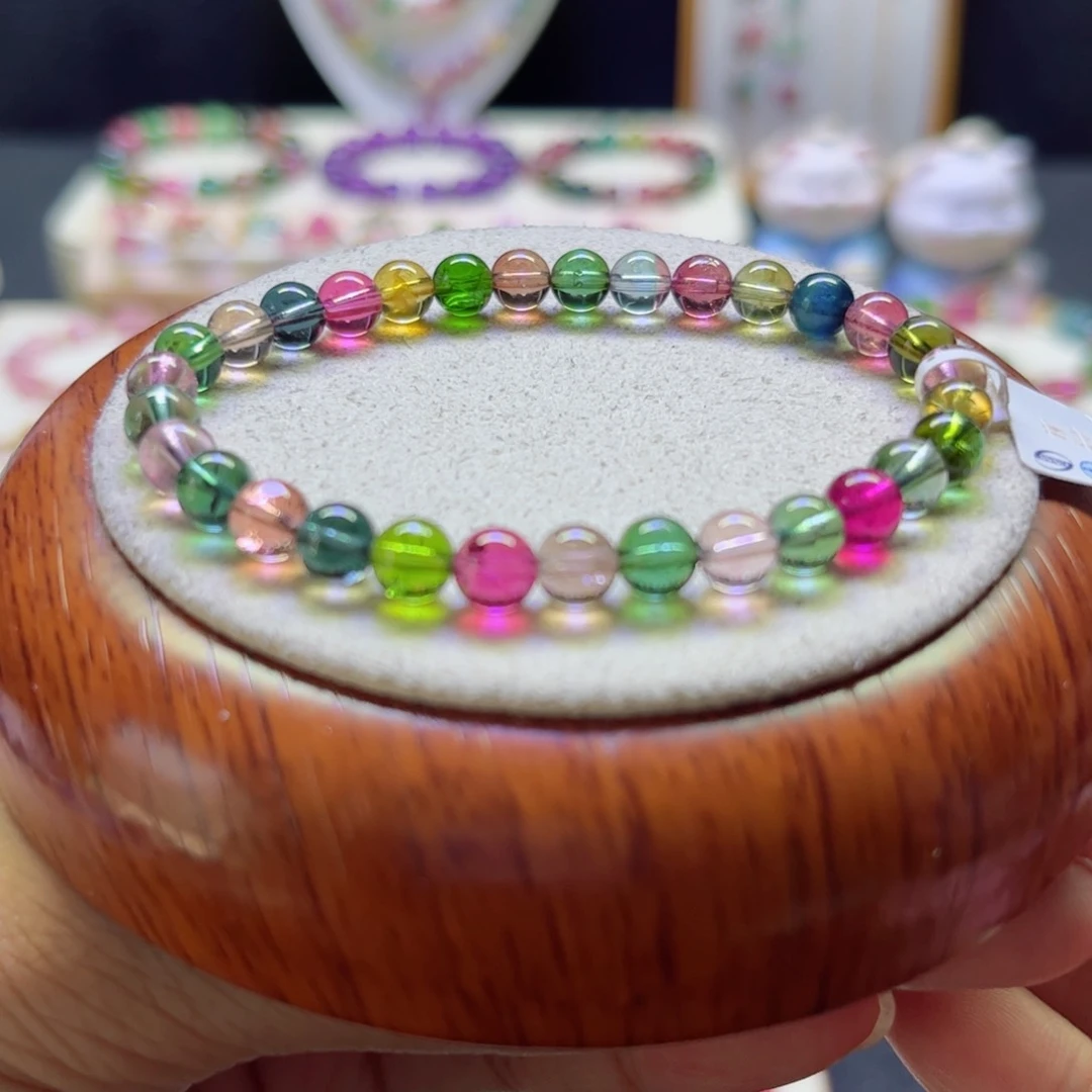 手链未镶嵌碧玺糖果5.9mm