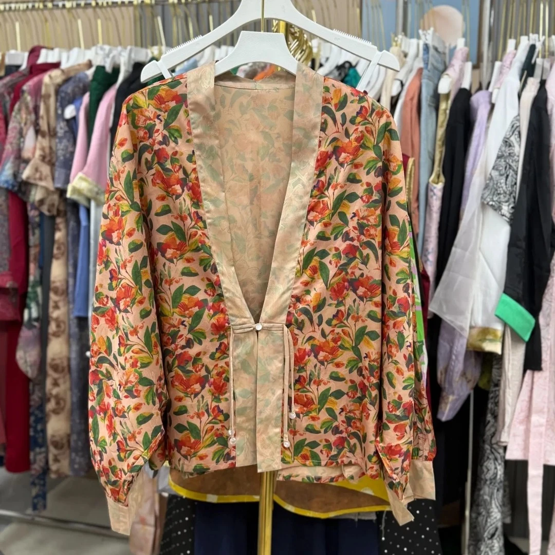 度假风宽松气质女士衬衫夏季新款时尚百搭