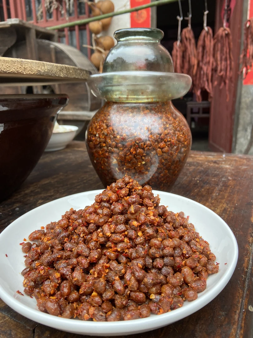 【婷妹子】农家香辣豆豉  一包一斤 可吃多餐