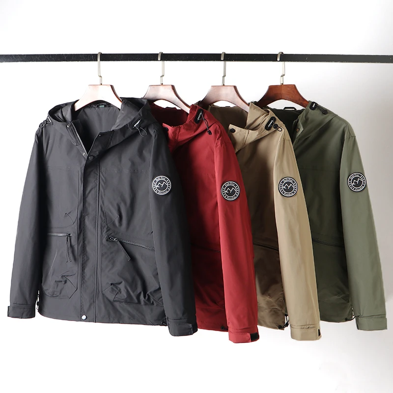 新款时尚冲锋衣透气美式复古夹克外套男女同款2113户外休闲中性