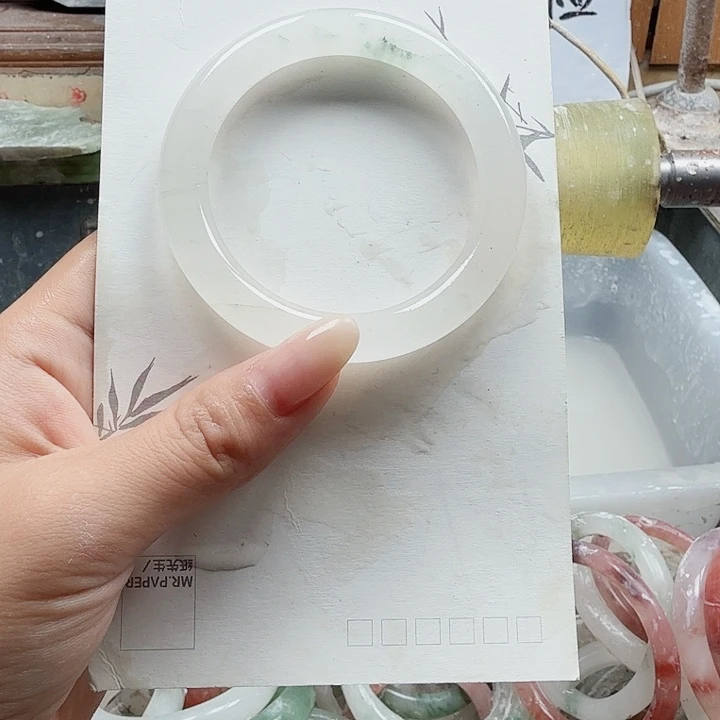 石英质玉（金丝玉）未镶嵌手镯
