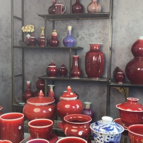 【闪购商品】景德镇名陶坊原矿郎红