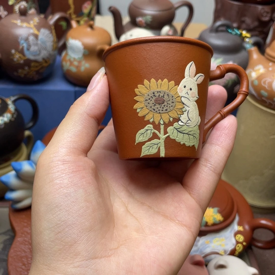 茶杯紫砂紫砂主人杯80c c