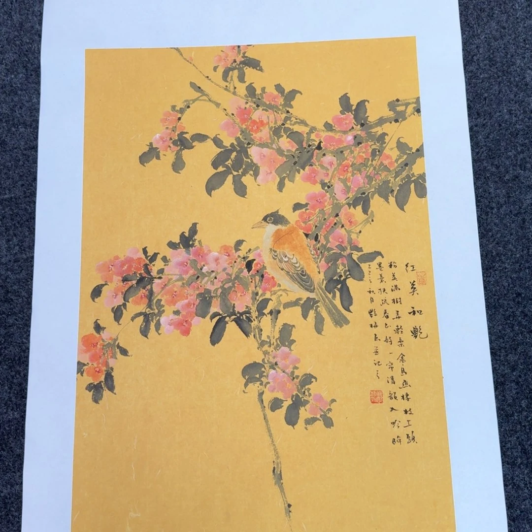 国画国画作品山水花鸟纯手绘