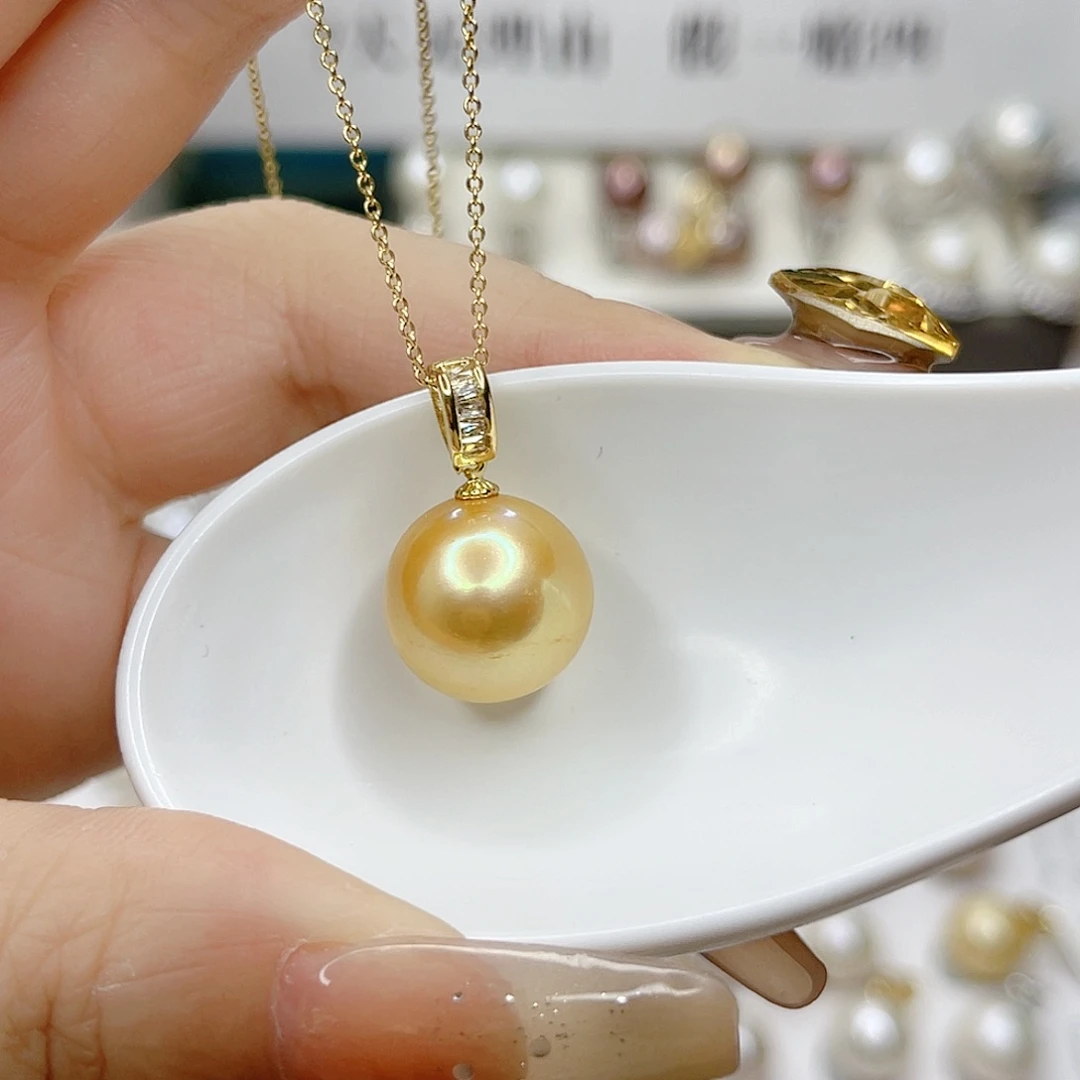 淡水珍珠合金吊坠(赠链)