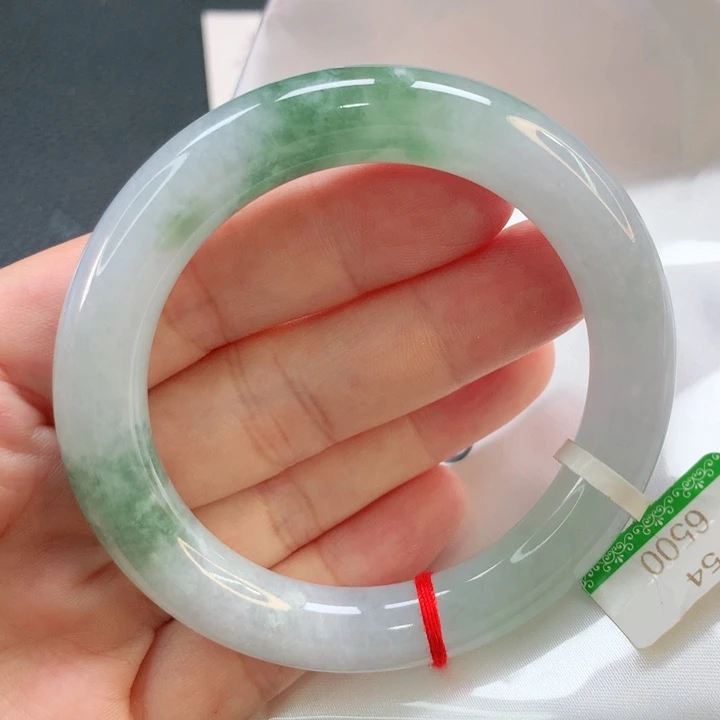 翡翠手镯未镶嵌54圆