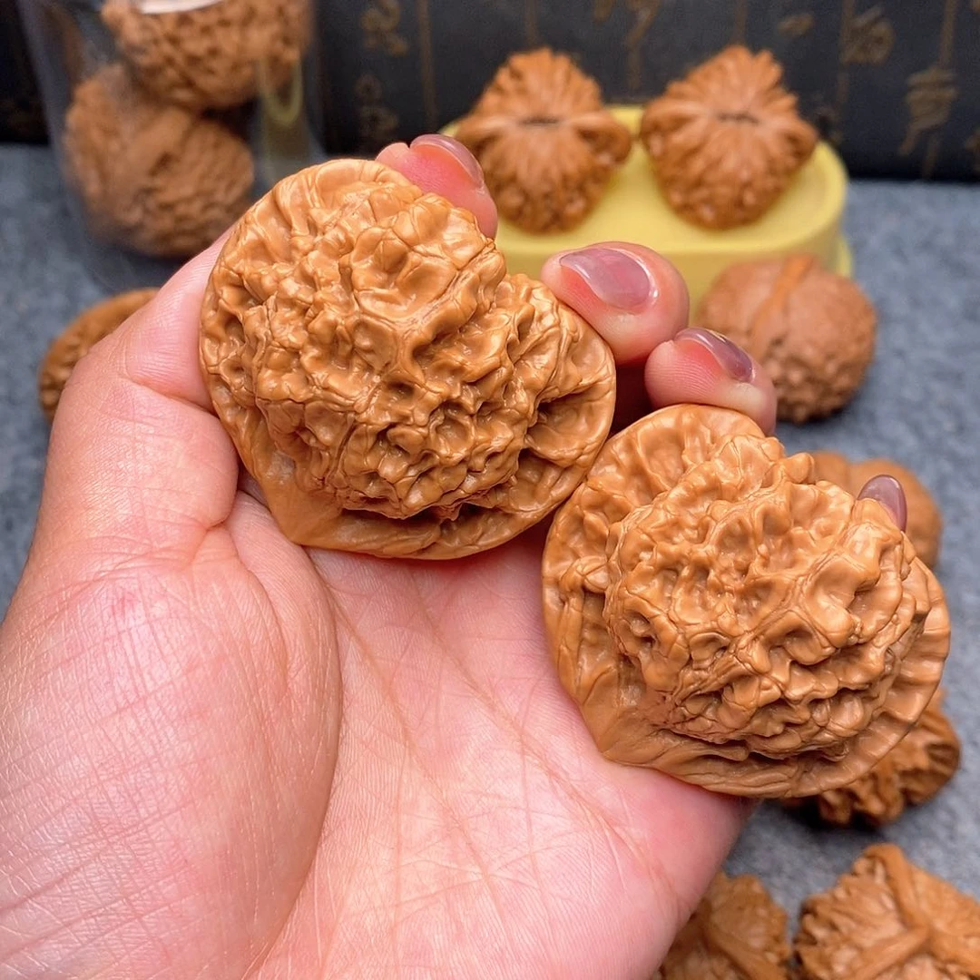 文玩核桃把件官帽50全