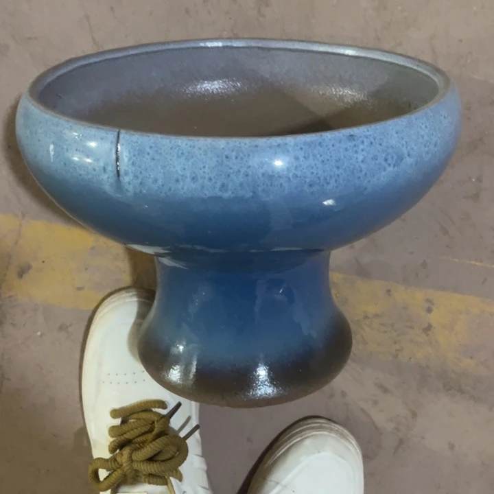 紫砂花盆口径29高度23一只小瑕疵