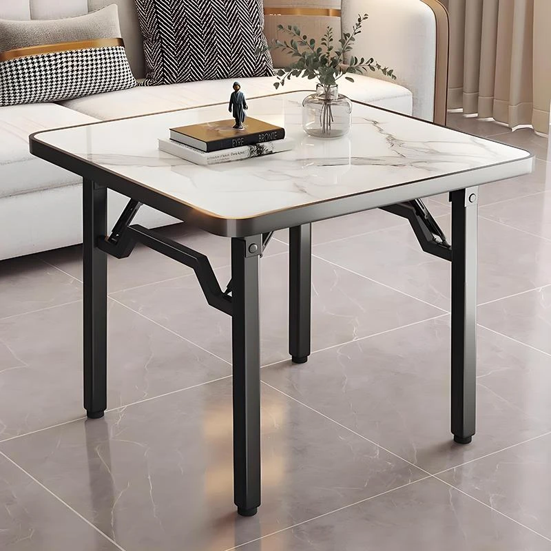 可折叠桌子正方形家用新型简易吃饭餐桌小户型掼蛋麻将专用四方桌