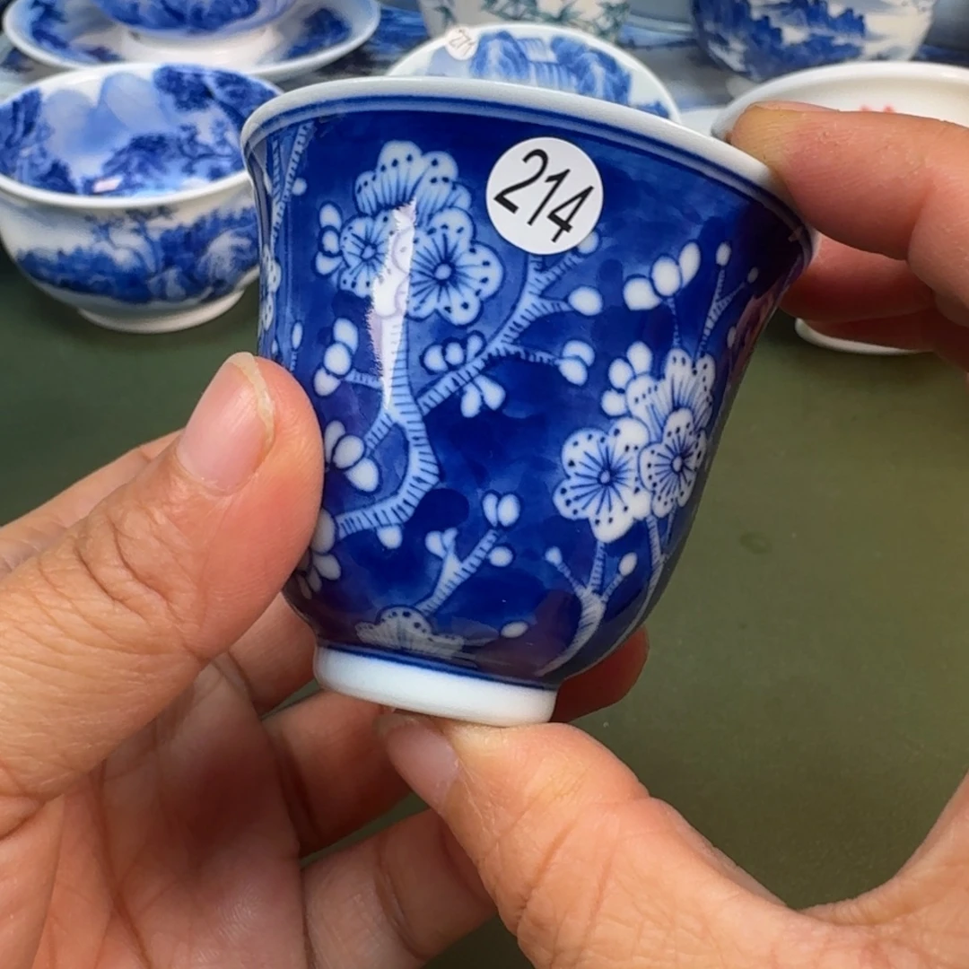 陶瓷景德镇纯手绘茶具圆圆214