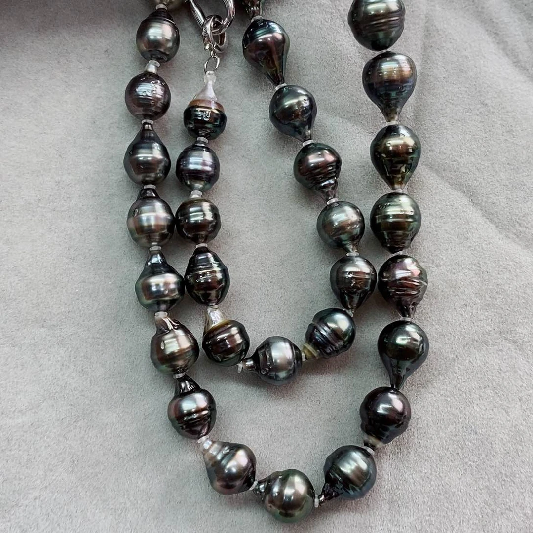 项链未镶嵌海水珍珠8-11