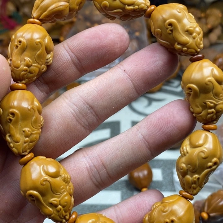 手串/手链橄榄核橄榄核雕工艺手串