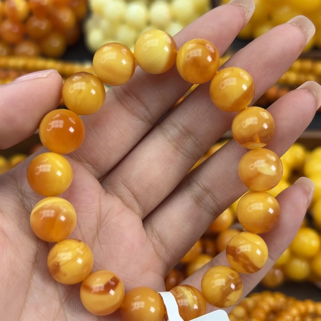 未镶嵌颈饰琥珀蜜蜡