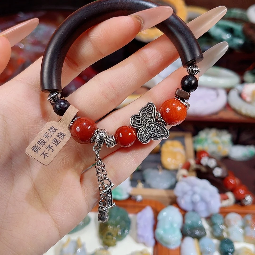 翡翠未镶嵌手链手链