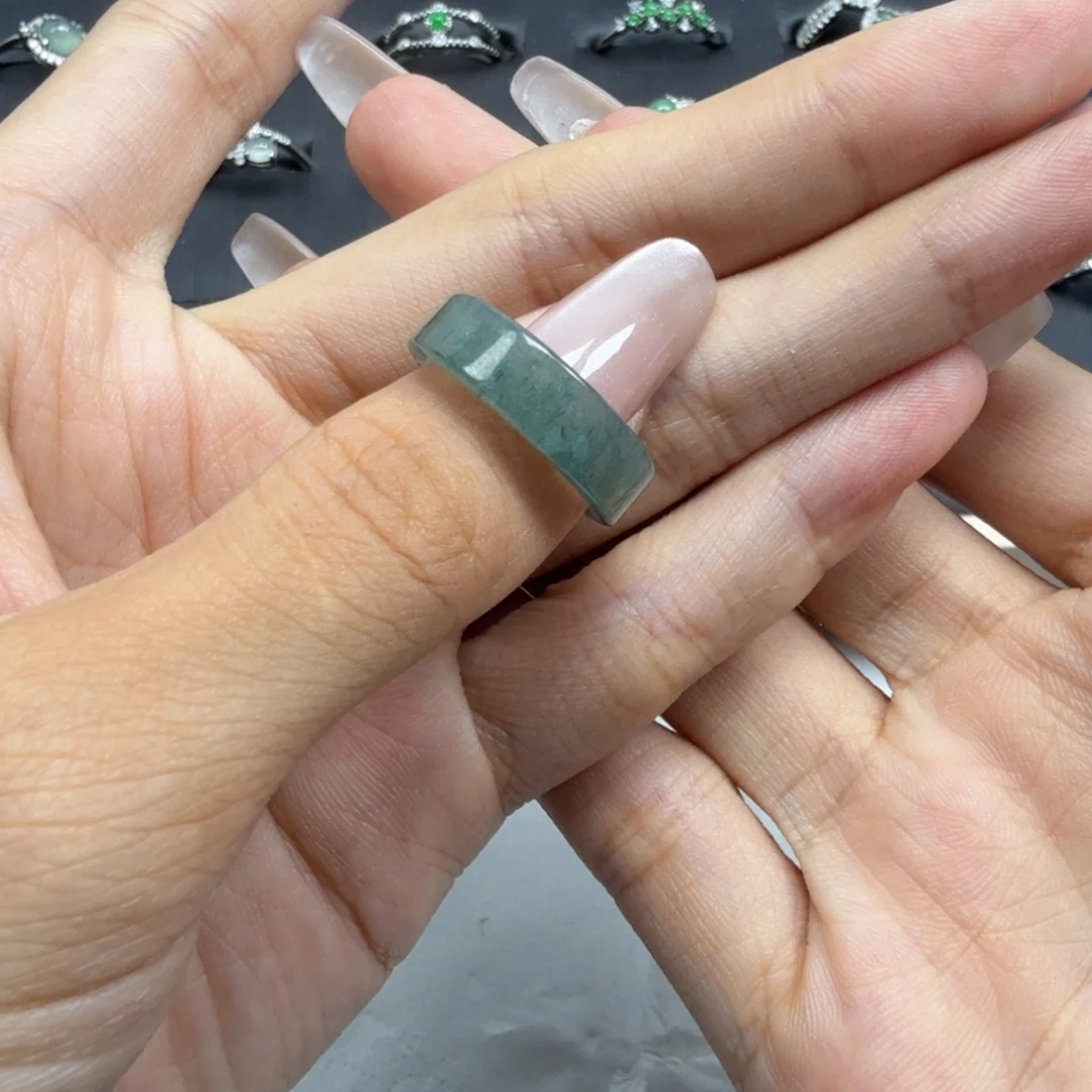 未镶嵌戒指翡翠天然翡翠