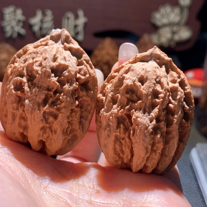 吊坠文玩核桃聚核财婉楸164