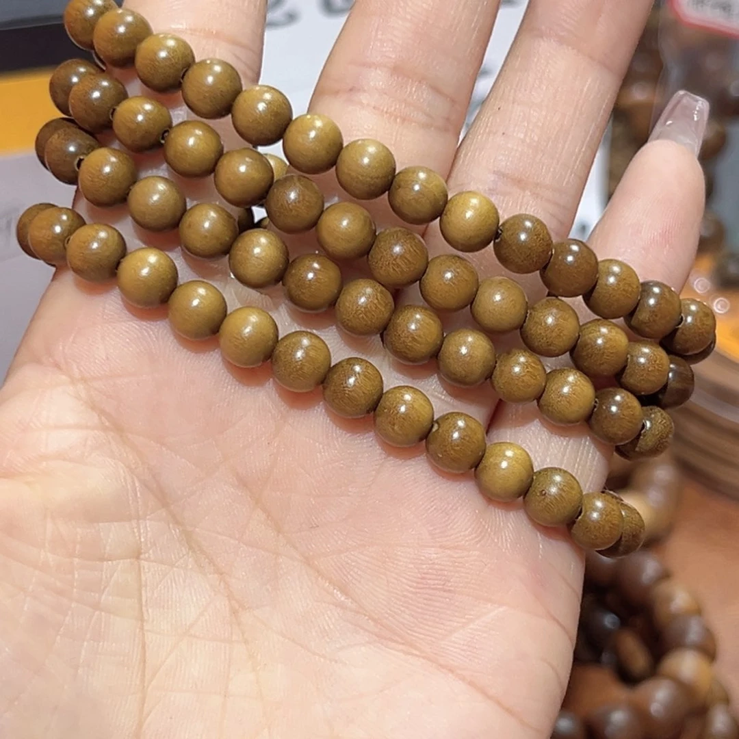 檀香木手串/手链06/108黑肉顺纹