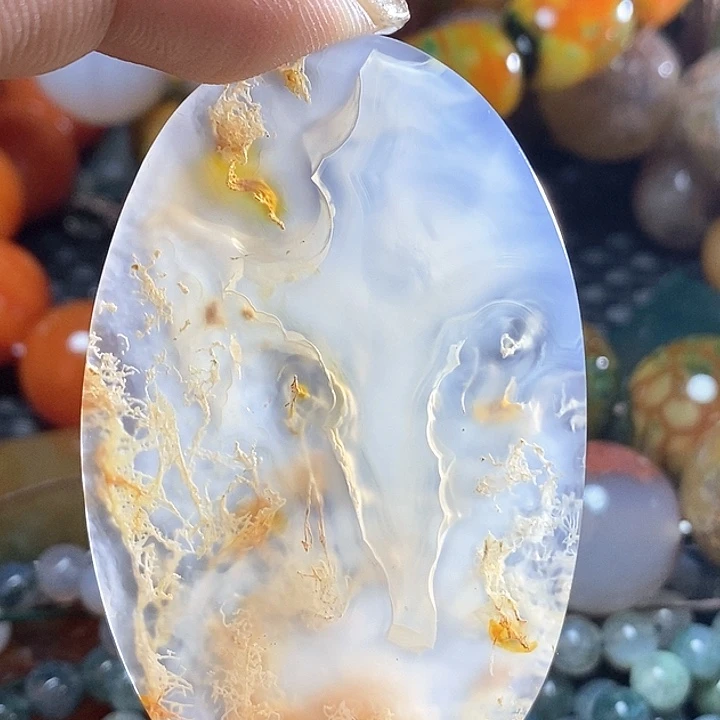 玛瑙/玉髓未镶嵌颈饰